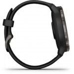 Montre Connectée Garmin Venu 2 Gray-Bracelet Noir – Image 6