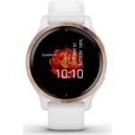 Montre sport GARMIN Venu 2S Rose Gold avec bracelet blanc – Image 2