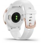 Montre sport GARMIN Venu 2S Rose Gold avec bracelet blanc – Image 6