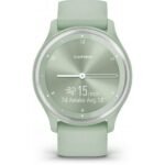 Garmin Vivomove Sport Silver Bracelet Vert d'Eau – Image 4
