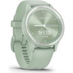 Garmin Vivomove Sport Silver Bracelet Vert d'Eau – Image 6